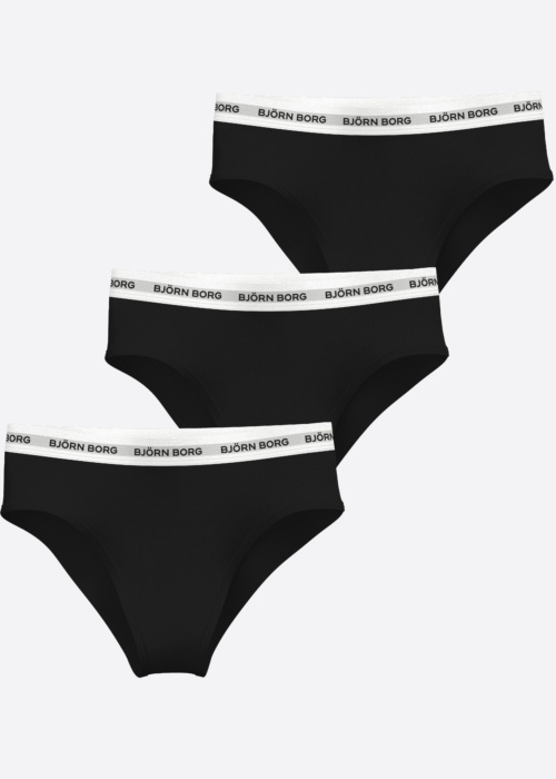 Трусики логотип highwaist brief 3p Björn Borg