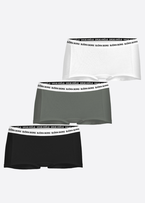 Боксеры cotton stretch логотип shorts 3 pack Björn Borg