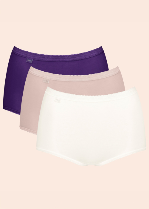 Sloggi aluspüksid 3 paari karbis Basic+ Maxi