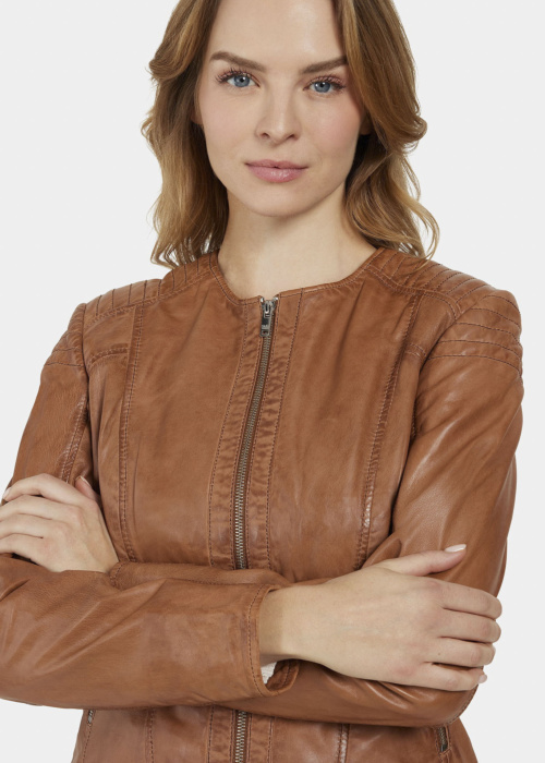 Кожаная куртка Paula Saki