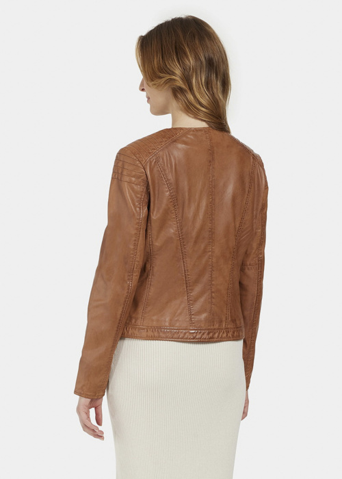 Кожаная куртка Paula Saki