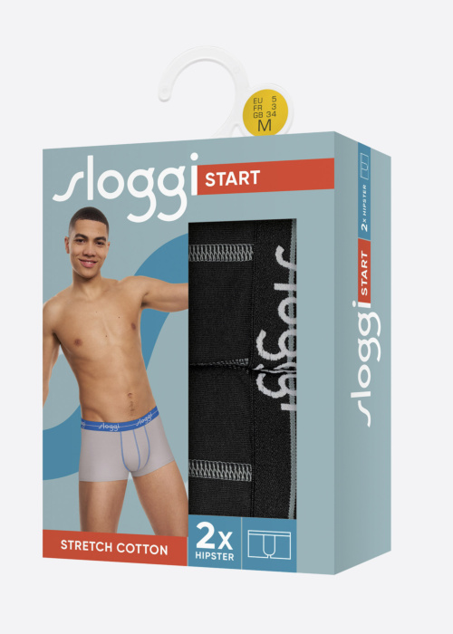 Боксеры в коробке 2 пары Start Sloggi