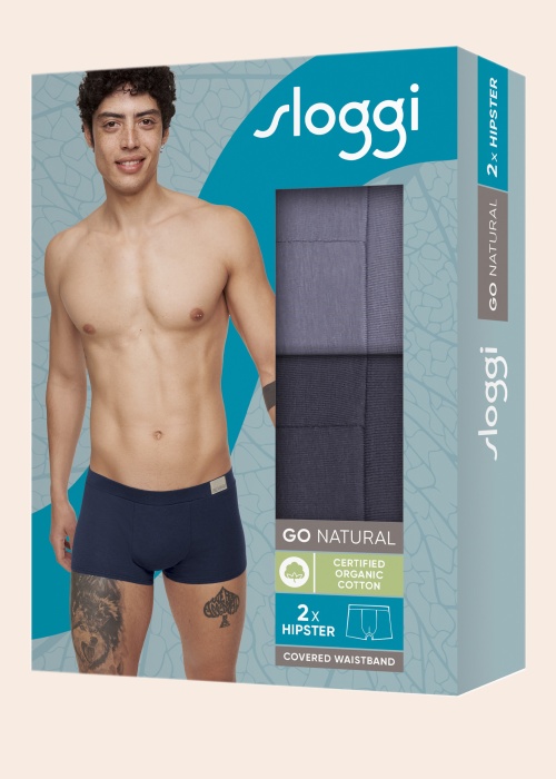 Sloggi bokserid karbis 2 paari Go Natural