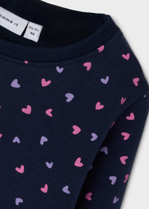 Name It Mini pusa Davina Sweat Fleece
