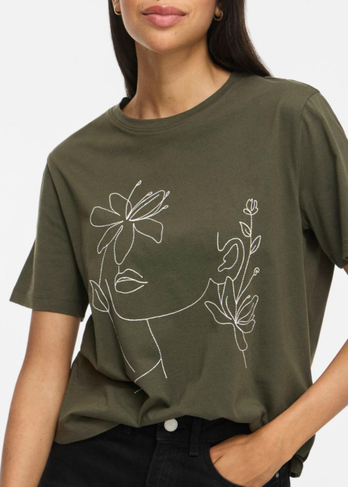 Vila T-särk Sybil O-Neck Artistic