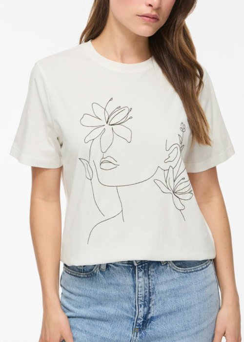 Vila T-särk Sybil O-Neck Artistic