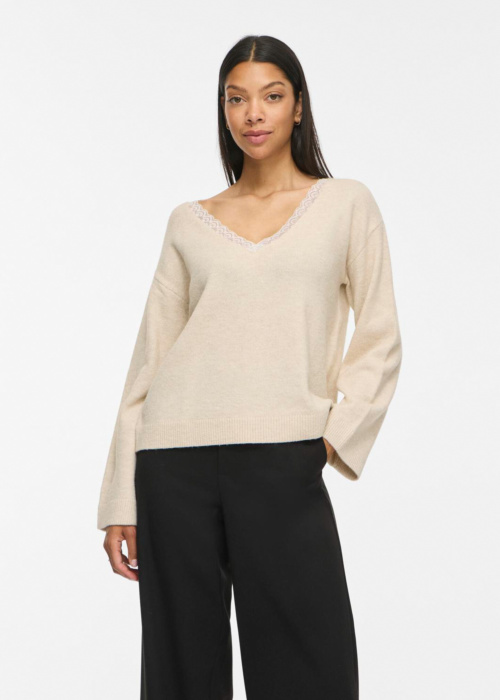 Кофта Liga V-Neck Rev Lace Vila