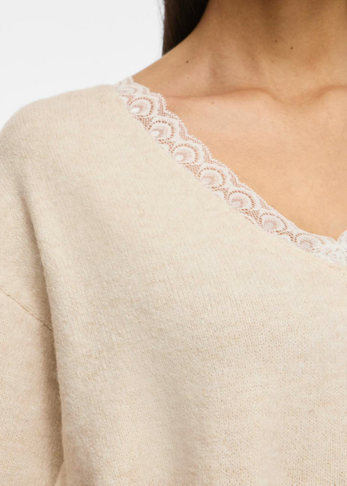 Кофта Liga V-Neck Rev Lace Vila
