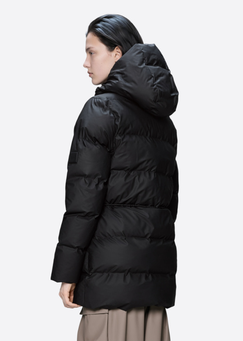 Rains tepitud talvejope Alta Long Puffer String W3T4