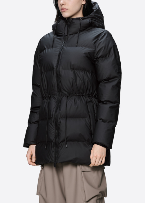 Rains tepitud talvejope Alta Long Puffer String W3T4