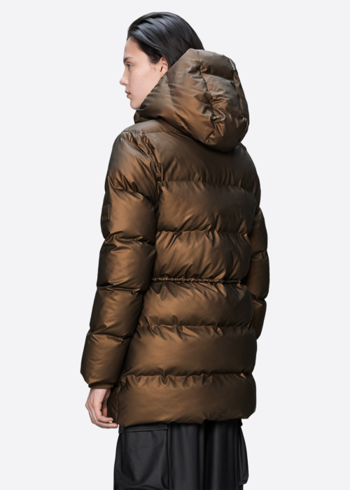 Rains tepitud talvejope Alta Long Puffer String W3T4