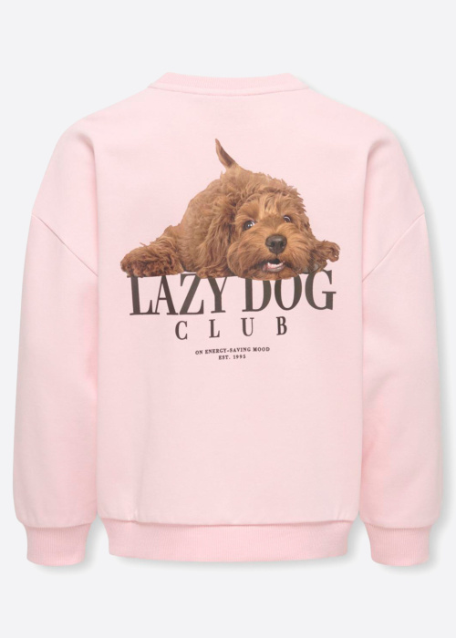 Only pusa Bila Ovz Print O-Neck