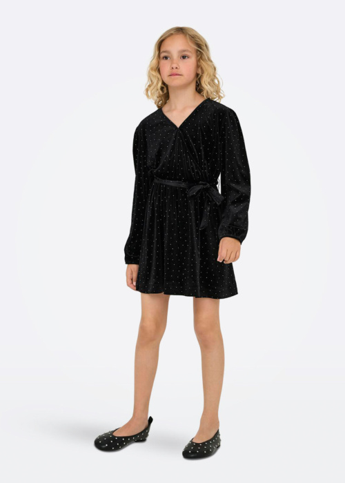 Only pidulik kleit Vella O-Neck Velvet