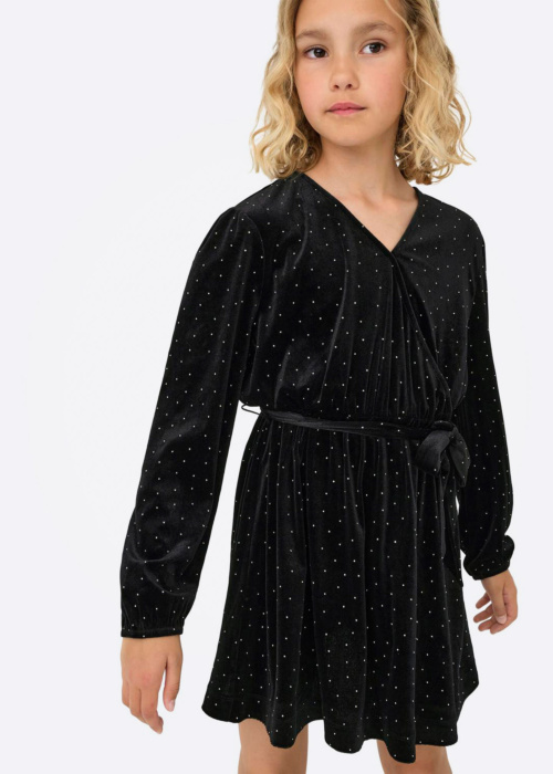 Only pidulik kleit Vella O-Neck Velvet