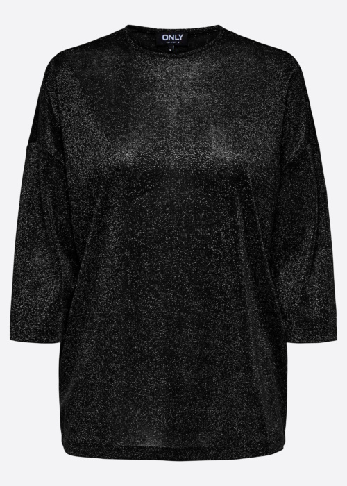 Only Carmakoma pluus Carsilvery Glamour Lurex