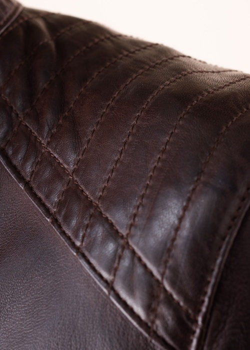 Кожаная куртка Harvey Rockandblue