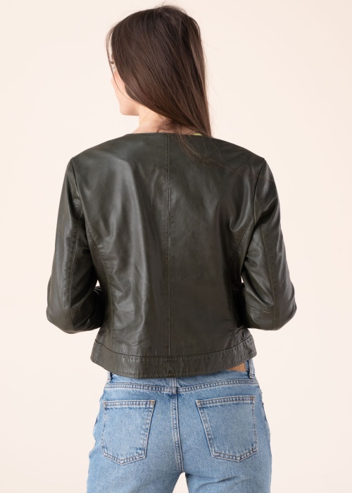 Кожаная куртка Jana Saki