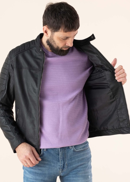 Куртка из искусственной кожи Rocky Jack & Jones