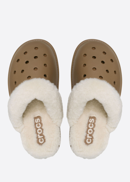 Тапочкиic Fuzz Scuff Crocs
