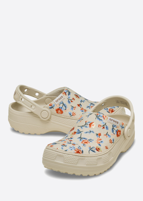 Crocs sandaalid Classic Crafted Floral Clog