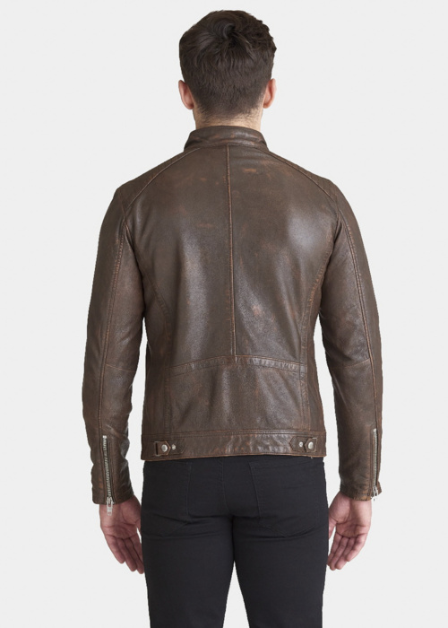 Кожаная куртка Harvey Rockandblue