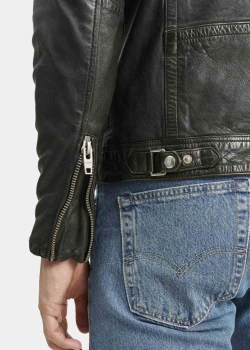 Кожаная куртка Harvey Rockandblue