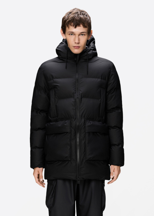 Стёганая зимняя куртка Alta Long Puffer Cargo W3T4 Rains