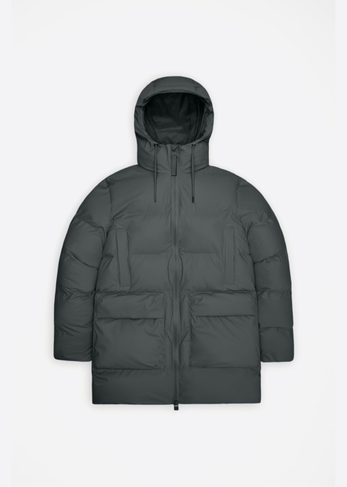 Стёганая зимняя куртка Alta Long Puffer Cargo W3T4 Rains