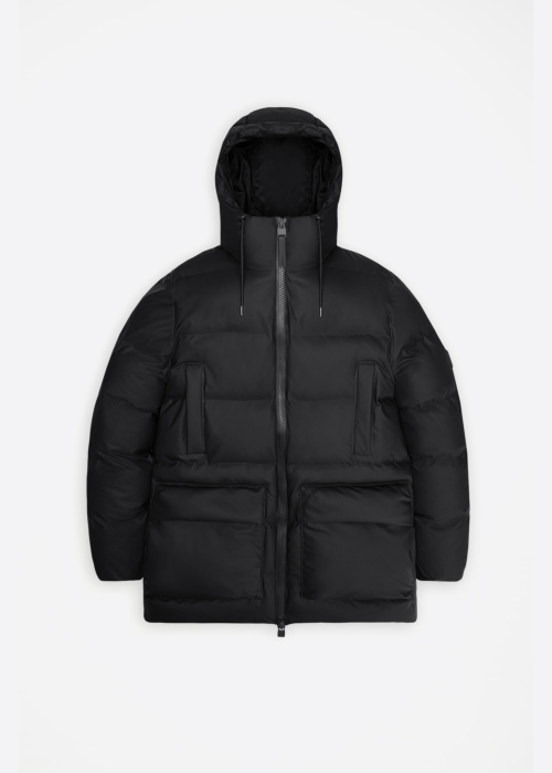 Стёганая зимняя куртка Alta Long Puffer Cargo W3T4 Rains