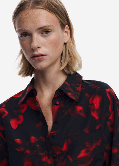 Desigual kleit Camisero Plisado