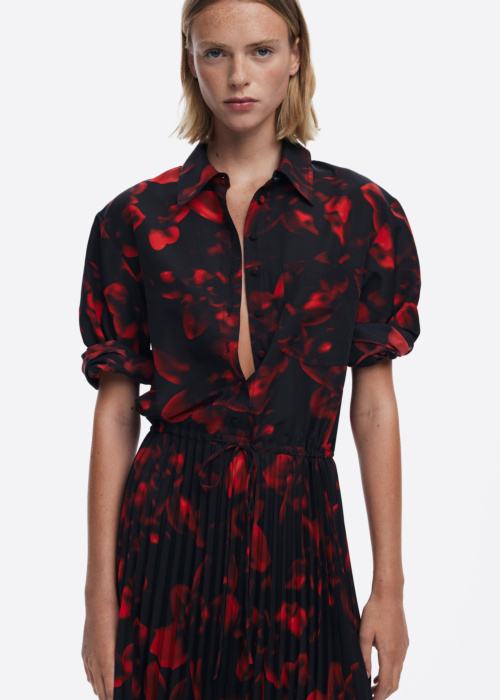 Desigual kleit Camisero Plisado