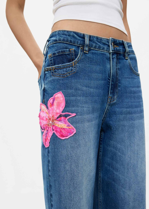 Desigual teksapüksid Flora