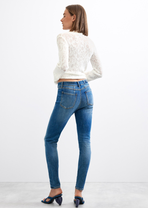Desigual teksapüksid Skinny