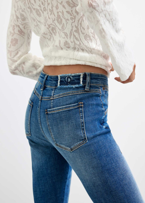 Desigual teksapüksid Skinny