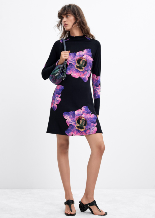 Desigual kootud kleit Orchidpurple Lacroix