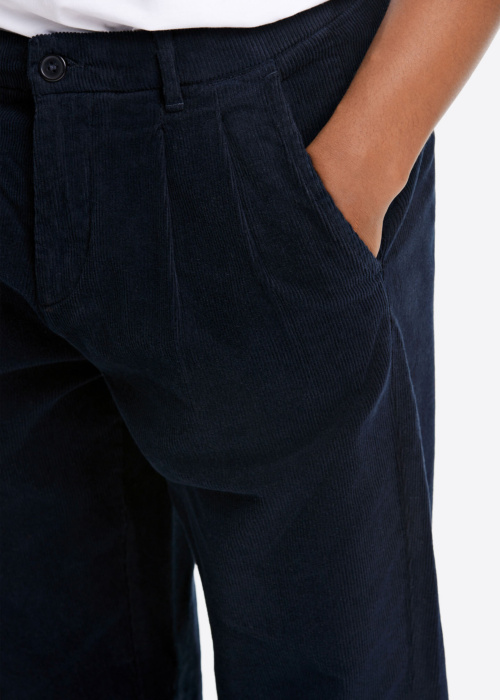 Lindbergh pikad püksid Wide Fit Corduroy