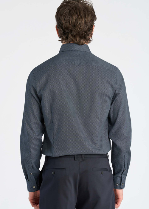 Lindbergh Black triiksärk Easy Care Dobby