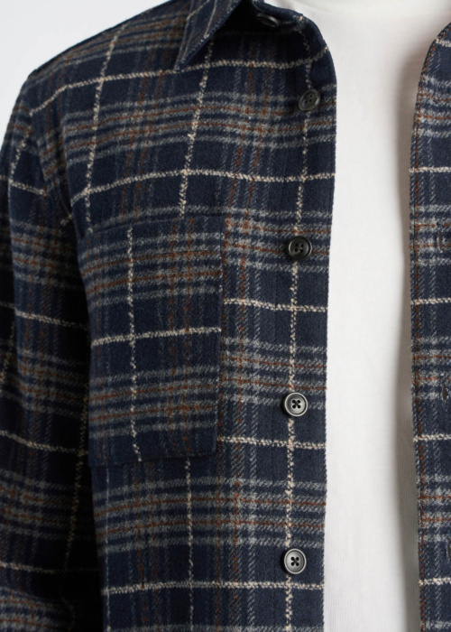 Пиджак Brushed Check Overshirt Lindbergh