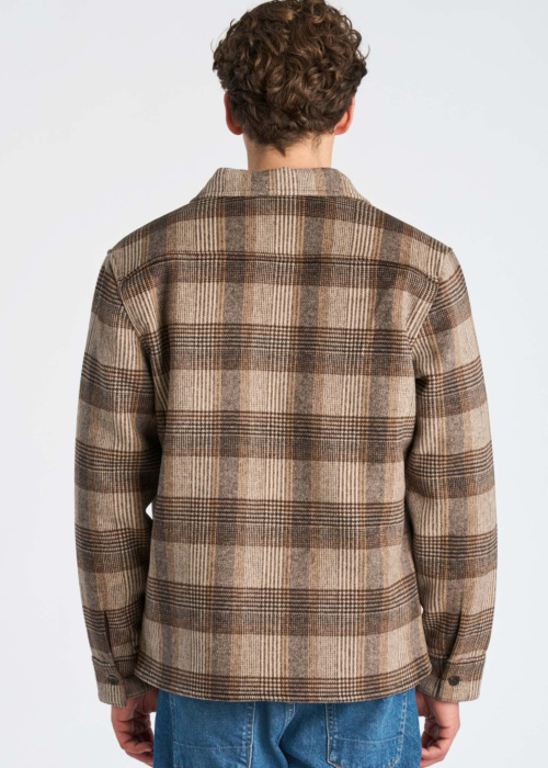 Villane Жакет Brushed Check Overshirt Lindbergh