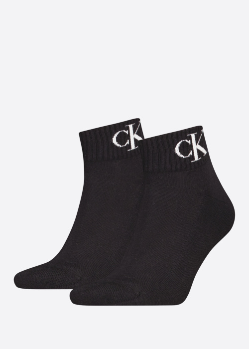 Calvin Klein sokid Quarter Monogram 2 paari