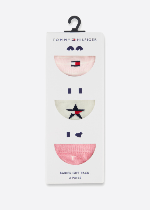 Носки Stars & Stripe 3 Pack в подарочной коробке Tommy Hilfiger