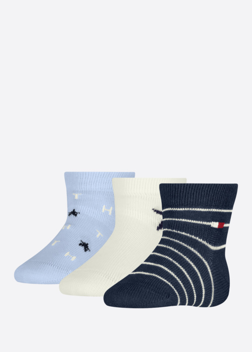 Носки Stars & Stripe 3 Pack в подарочной коробке Tommy Hilfiger