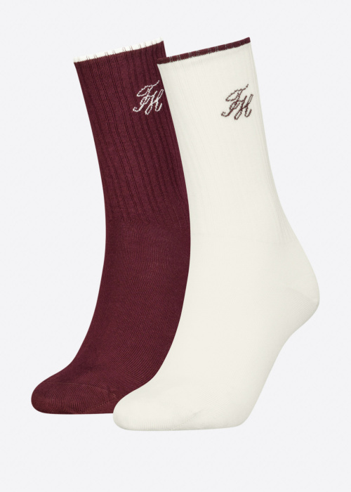 Tommy Hilfiger sokid Monogram Lurex 2 Pack