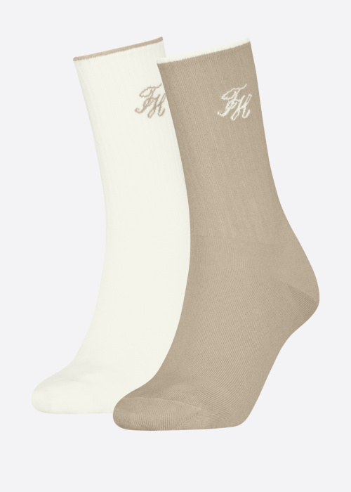 Tommy Hilfiger sokid Monogram Lurex 2 Pack