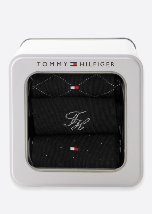Носки Monogram 3 Pack в подарочной коробке Tommy Hilfiger