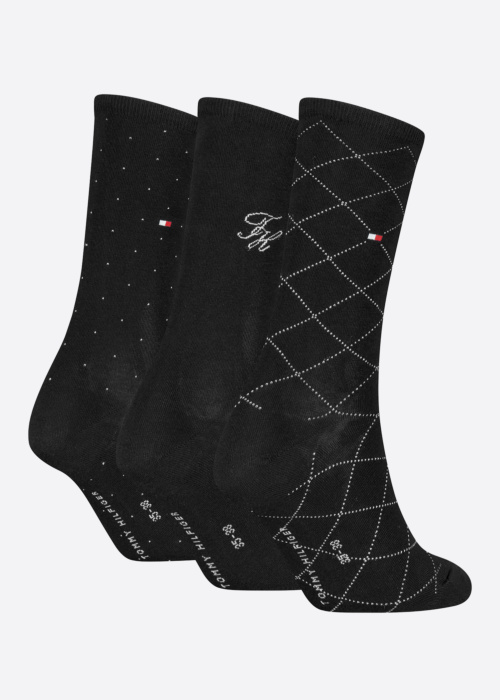 Носки Monogram 3 Pack в подарочной коробке Tommy Hilfiger