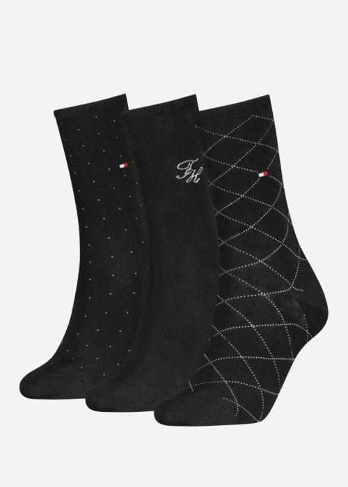 Носки Monogram 3 Pack в подарочной коробке Tommy Hilfiger