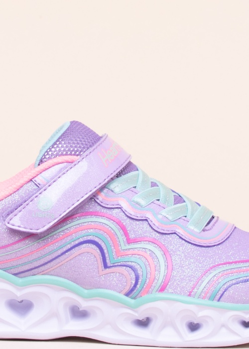 Skechers vilkuvad vabaajajalatsid Heart Lights