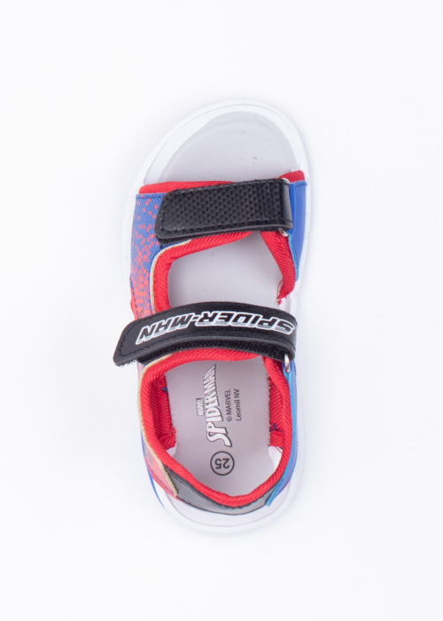 Leomil vilkuvad sandaalid Spiderman