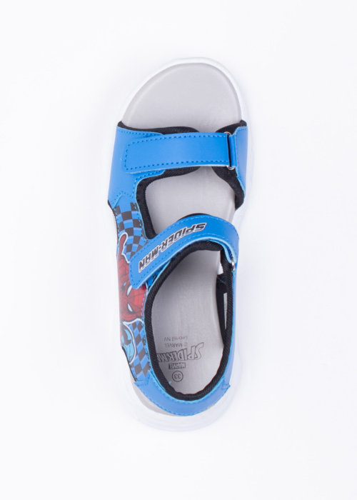 Leomil vilkuvad sandaalid Spiderman